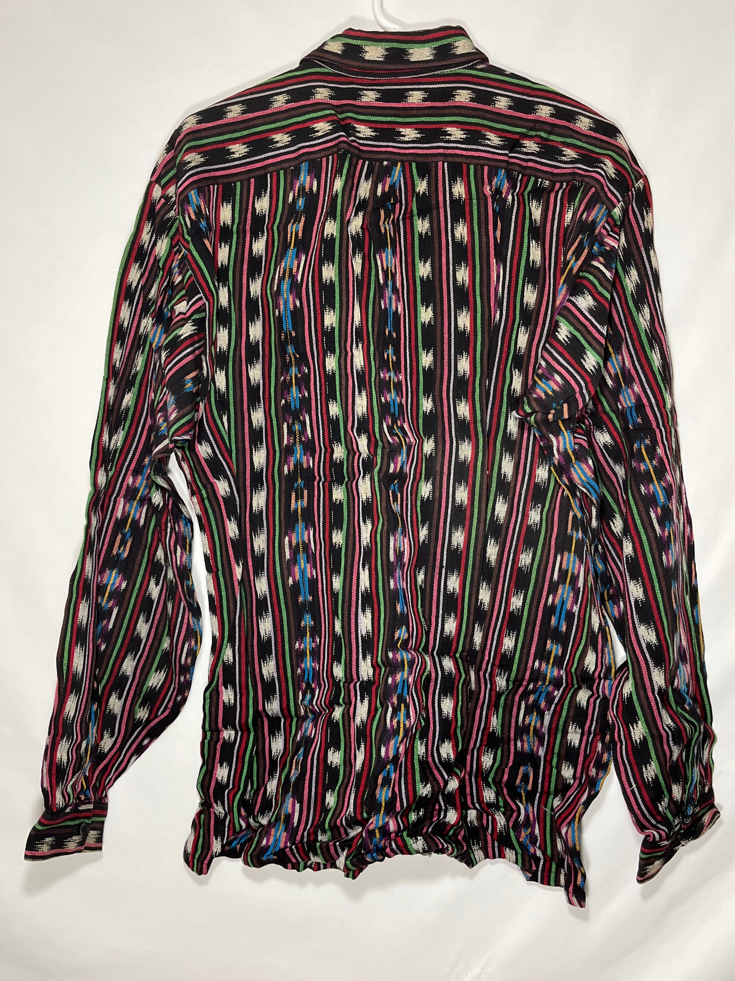 Artesania Guatemalan Button Up Shirt - Large - 23.5” x 31”