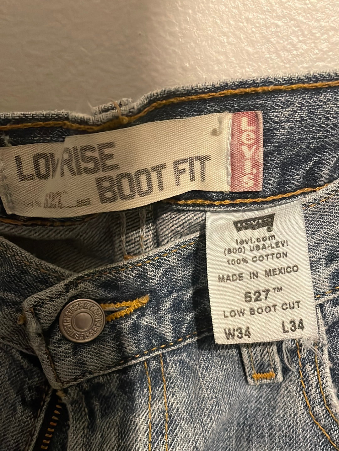 Levis 527 clearance 34x34