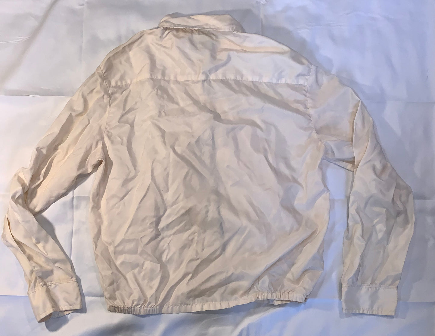 60/70's Sedgefield Sportswear Zip Up Water Resistant Water Repellent Coat - Small - 19.5” x 24.5”