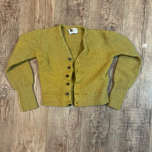 60's Mohair Cardigan - 16.5 x 16”