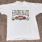 Camiseta Big Dogs S. Padre Island de los 90 - Mediana - 20" x 27"