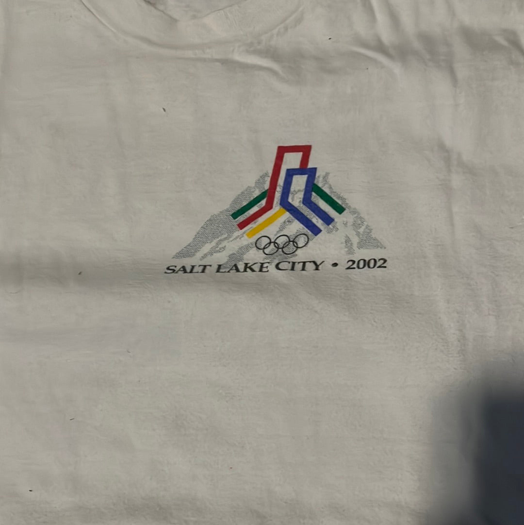 90/00's Hanes Beefy Salt Lake City Tshirt - 20” x 26.5”