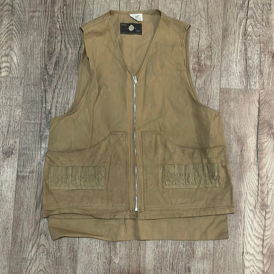 70's Sears Hunting Vest - M 19.5” x 26”