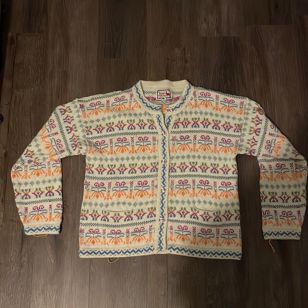 The Alpaca Connection Sweater Cardigan - 20” x 22.5”