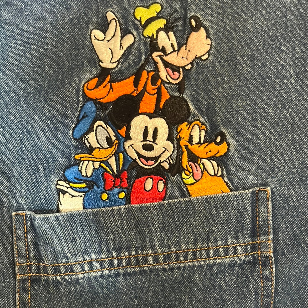 Disney Denim Button Up - XXL 28.5” x 34”