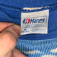 80's Hanes Flower Landscape Sudadera Cuello Redondo - Pequeño - 18” x 21”