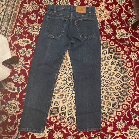 70's Levi 505 Talon Orange Tab - 31" x 29"