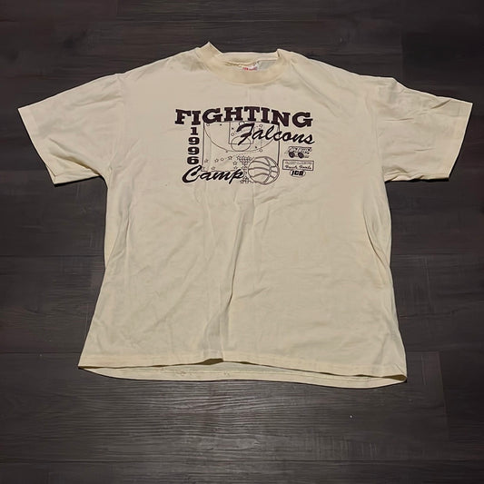 90's Fighting Falcons Tshirt - Medium - 21” x 27.5”