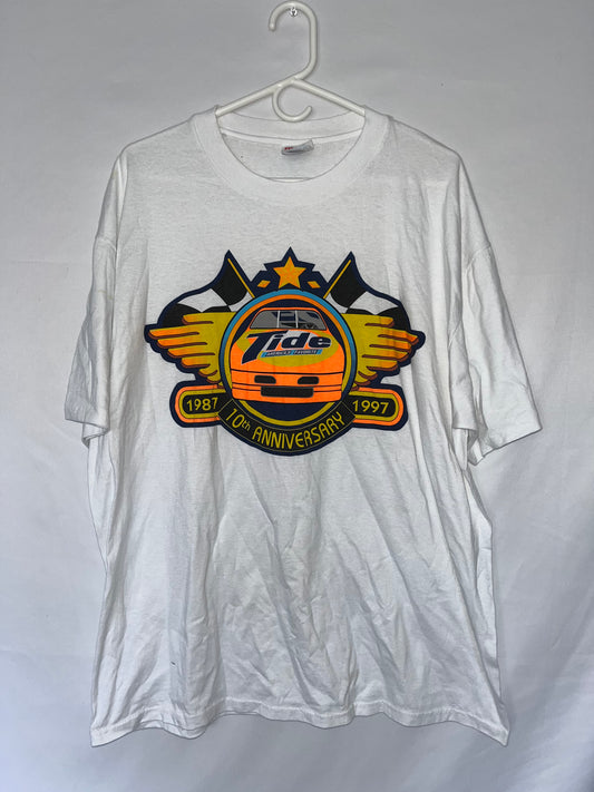 90's Tide Racing Tshirt - Large - 23” x 28.5”