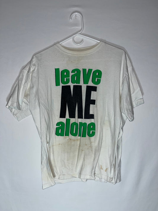 90's Leave Me Alone Tshirt - Small - 19.5” x 23.5”