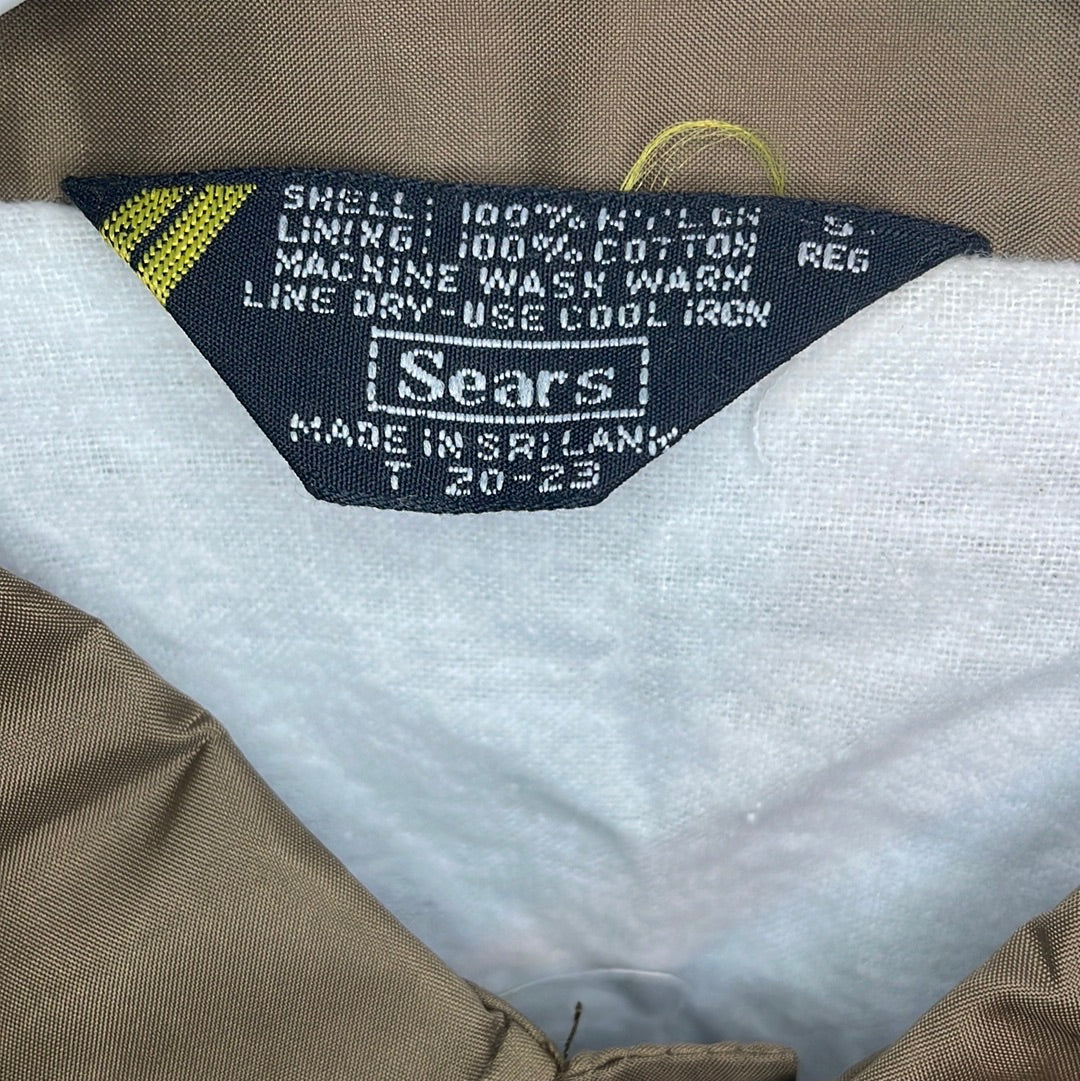 60's Sears Windbreaker - Large - 22” x 28”