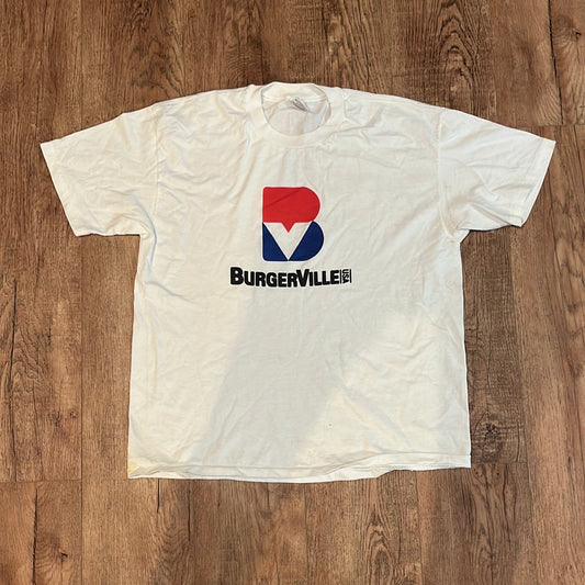 90 年代 Burgerville T 恤 - 23” x 28.5”