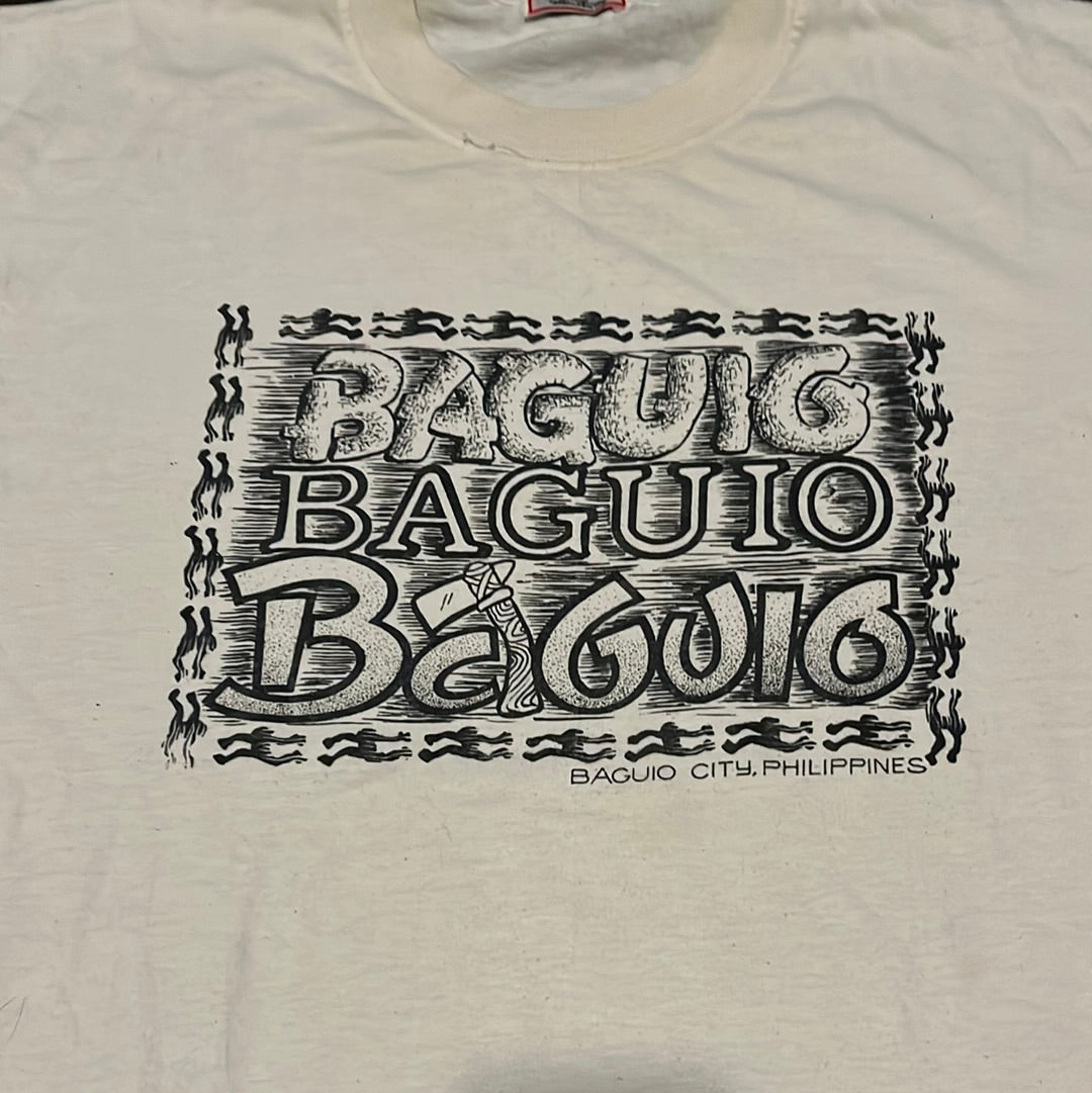 80's Baguio Tshirt - Large - 23” x 27”