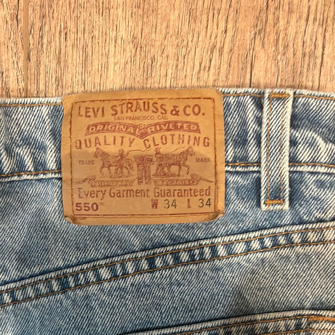 90 年代 Levi 550 - 32” x 34”