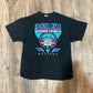 Camiseta con rejilla Hanes Roadkill de los años 90 - 20.5" x 27.5"