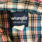 Manga corta Wrangler Pearl Snap de los años 90 - XL - 27" x 34"