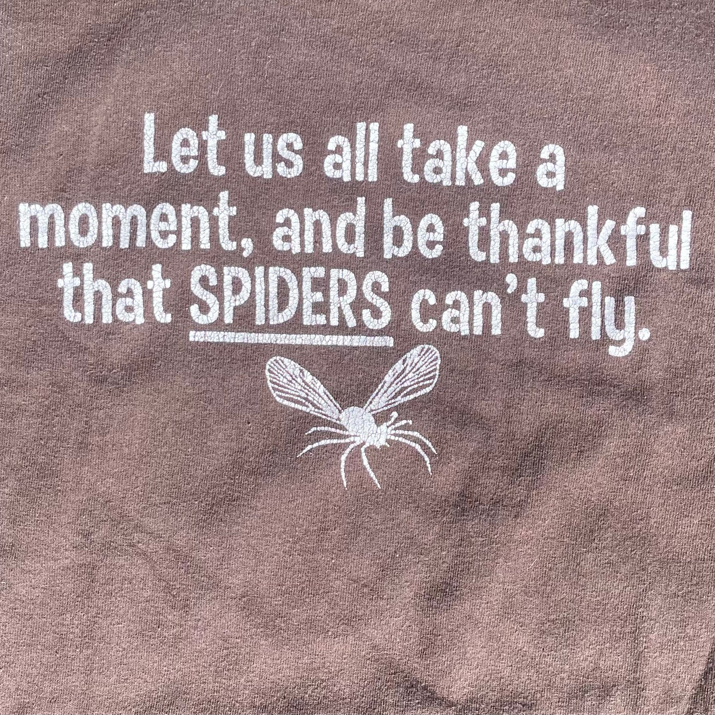 Thank Spiders Tshirt - L