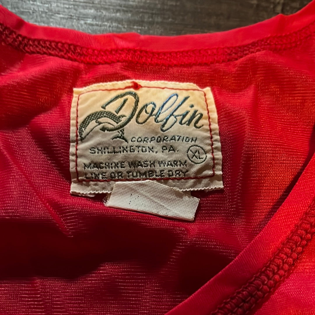 70 年代 Dolfin 背心 - 小号 - 19.5” x 26”