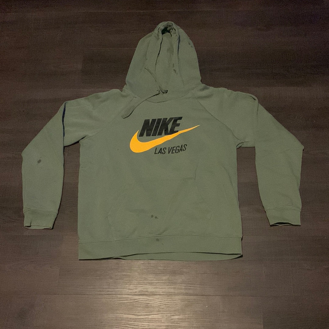 Nike, Shirts, Nike Military Green Pullover Hoodie