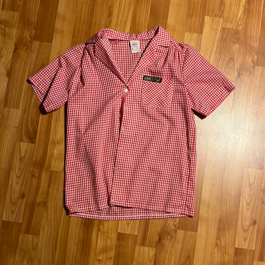 Camisa con botones de los años 80 - S 17” x 25”