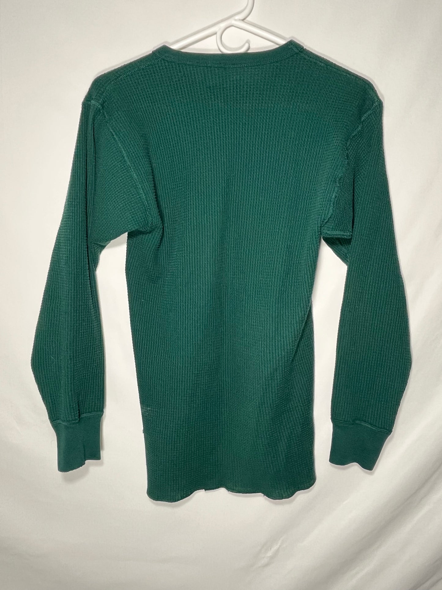 80's Corner Stone JE Morgan Longsleeve Thermal Shirt - XSmall - 16” x 26”