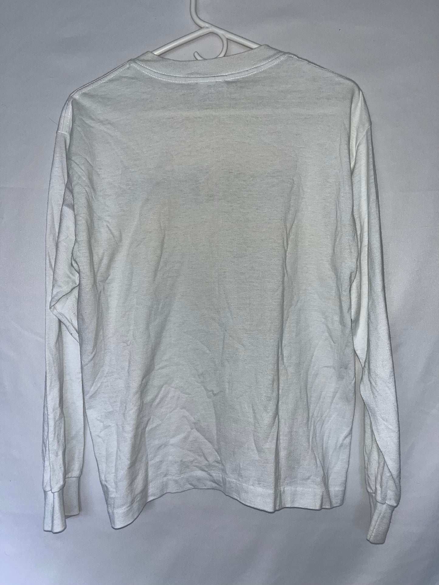 80's TeeJays WBNI FM Longsleeve Shirt - Small - 19.5” x 24.5”