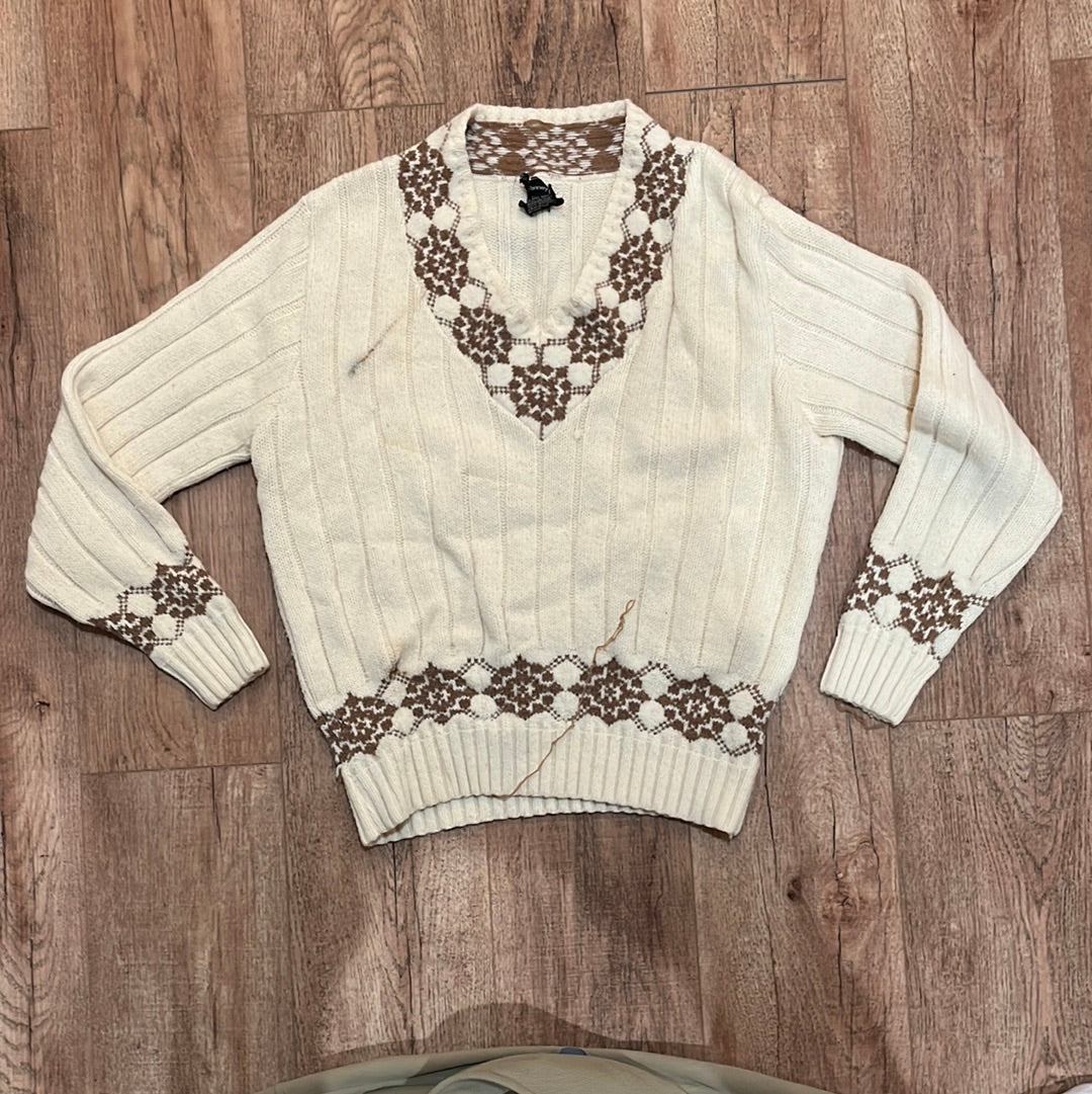 70's JCPenney Sweater - Large - 22” x 26”