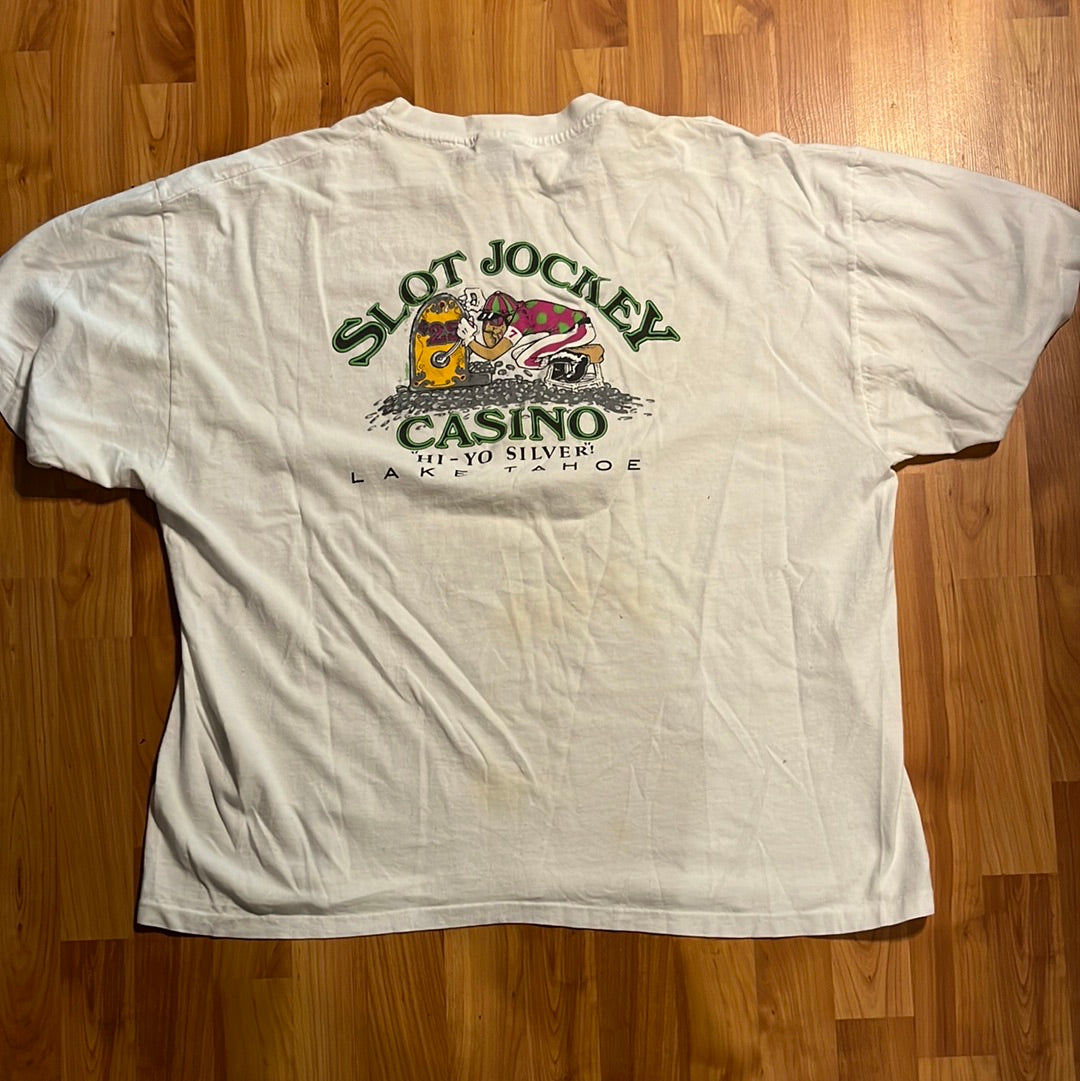 Camiseta de Slot Jockey Casino de los 90 - XL 25.5" x 28"