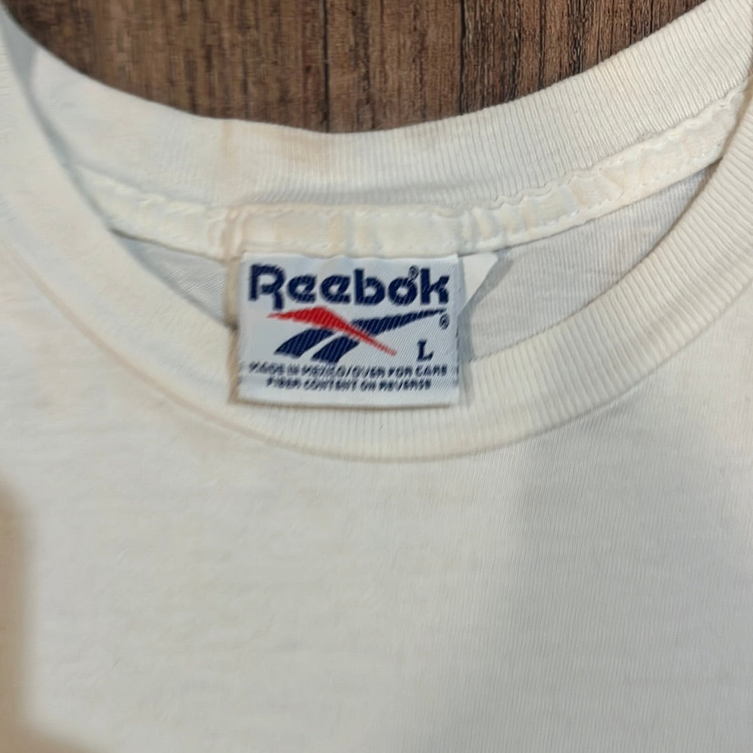 90's Reebok ATR Tshirt - 21” x 27.5”