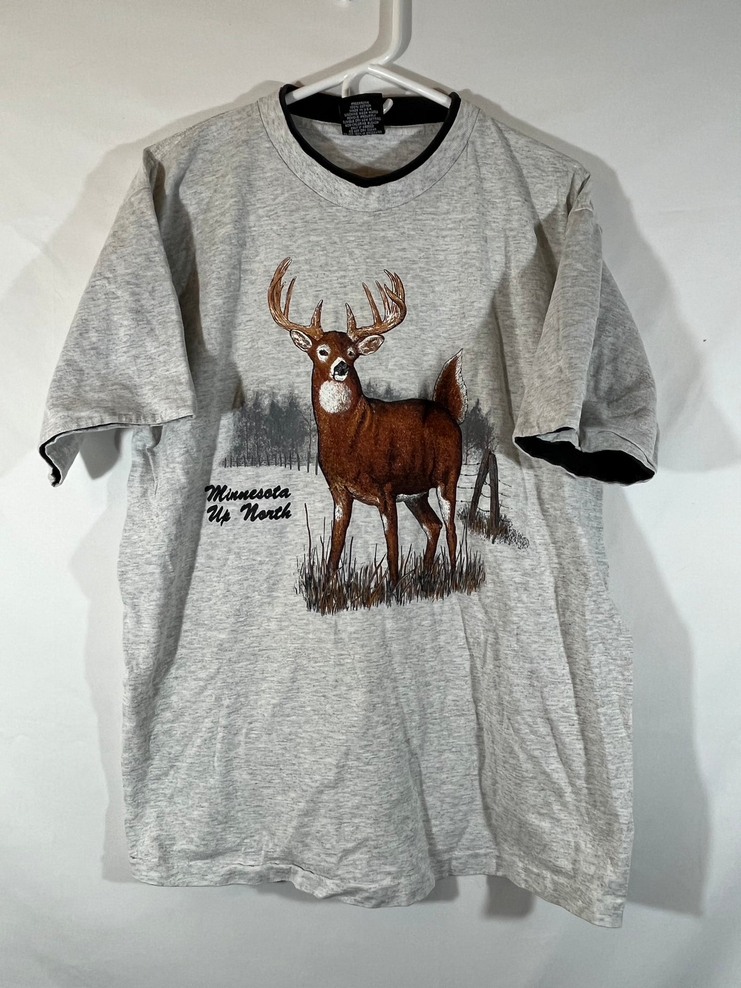 90's Signal Sport Buck Tshirt - Medium - 20.5” x 29”