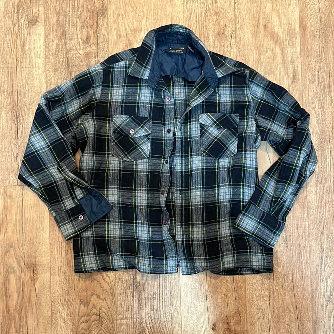 80's Wool O The West Flannel - 24.5” x 26”