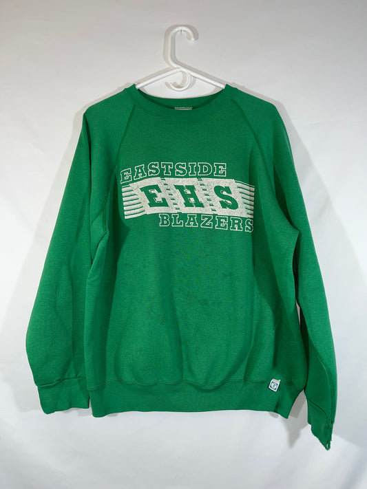 80's Discus Eastside Blazers Crewneck - XLarge - 24” x 25”