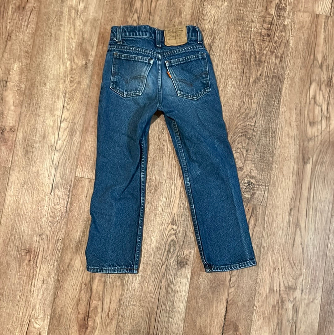 70's Levi Orange Tab Denim - 22” x 19.5”