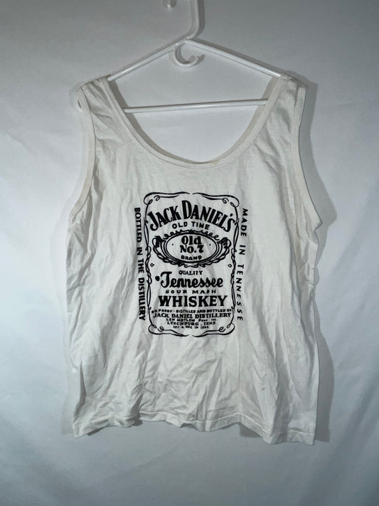 Jack Daniels Whiskey Tanktop - Medium - 21” x 25.5”