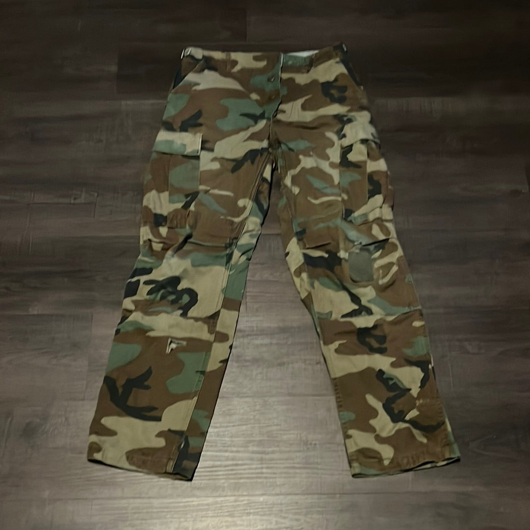 Camo Cargo Pants - 30” x 29”