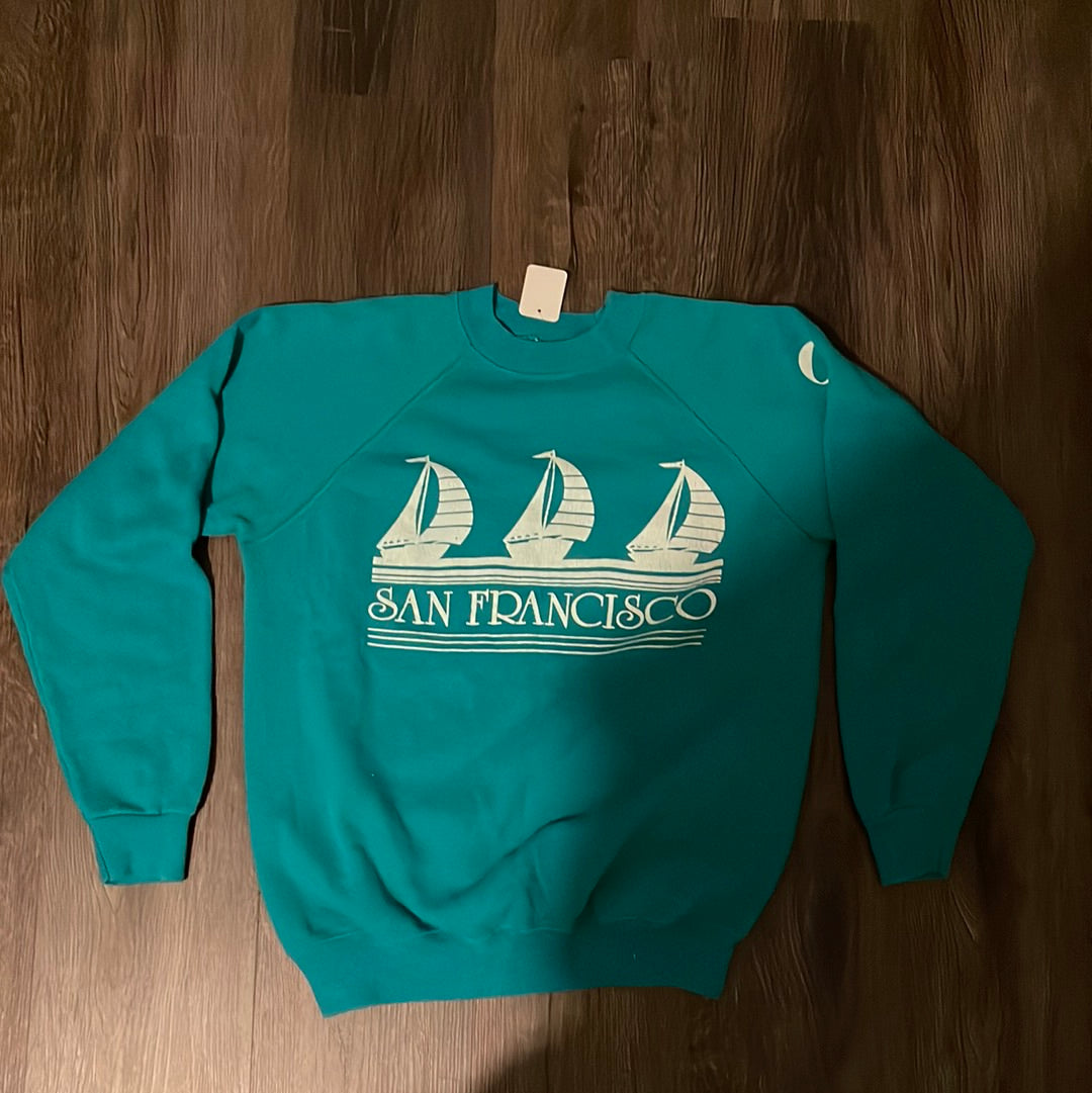 80’s Hanes San Francisco Crewneck - Small - 19.5” x 22”