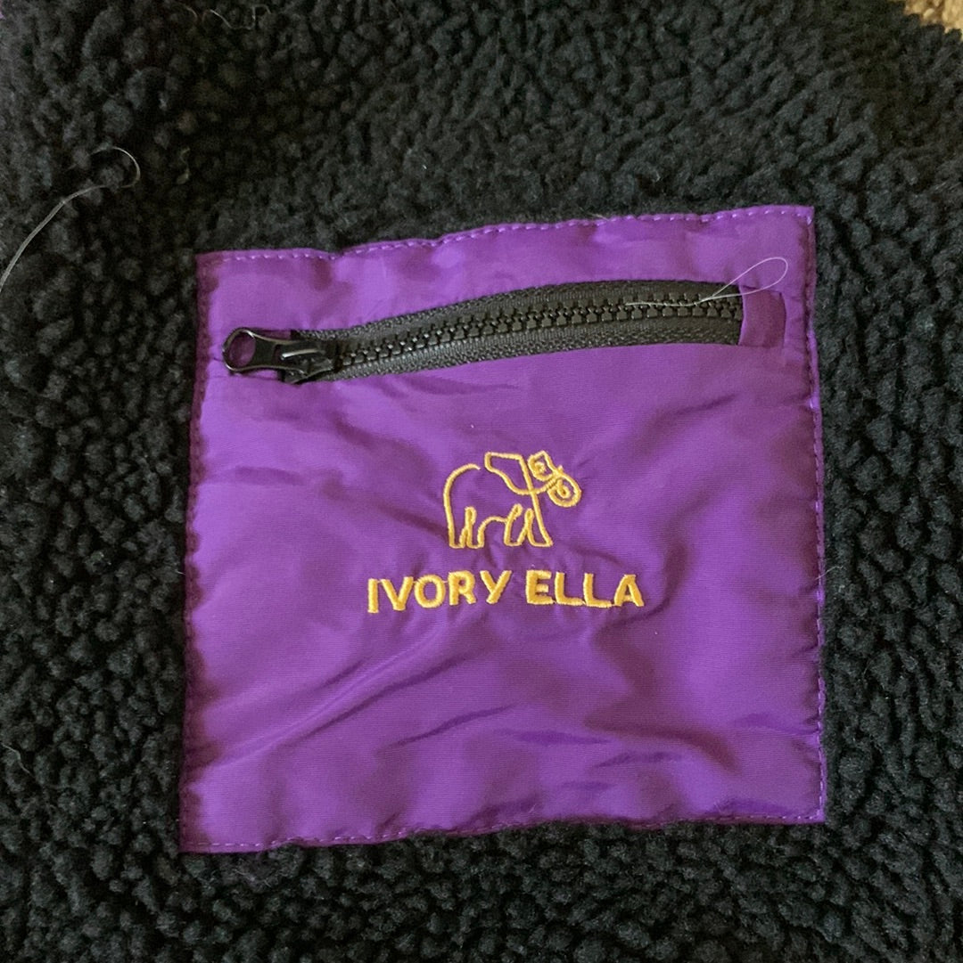 Ivory Ella Fleece - Small - 19” x 20”