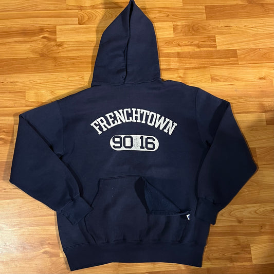 90's Russell Athletic Frenchtown Hoodie - L 22.5 x 25.5”