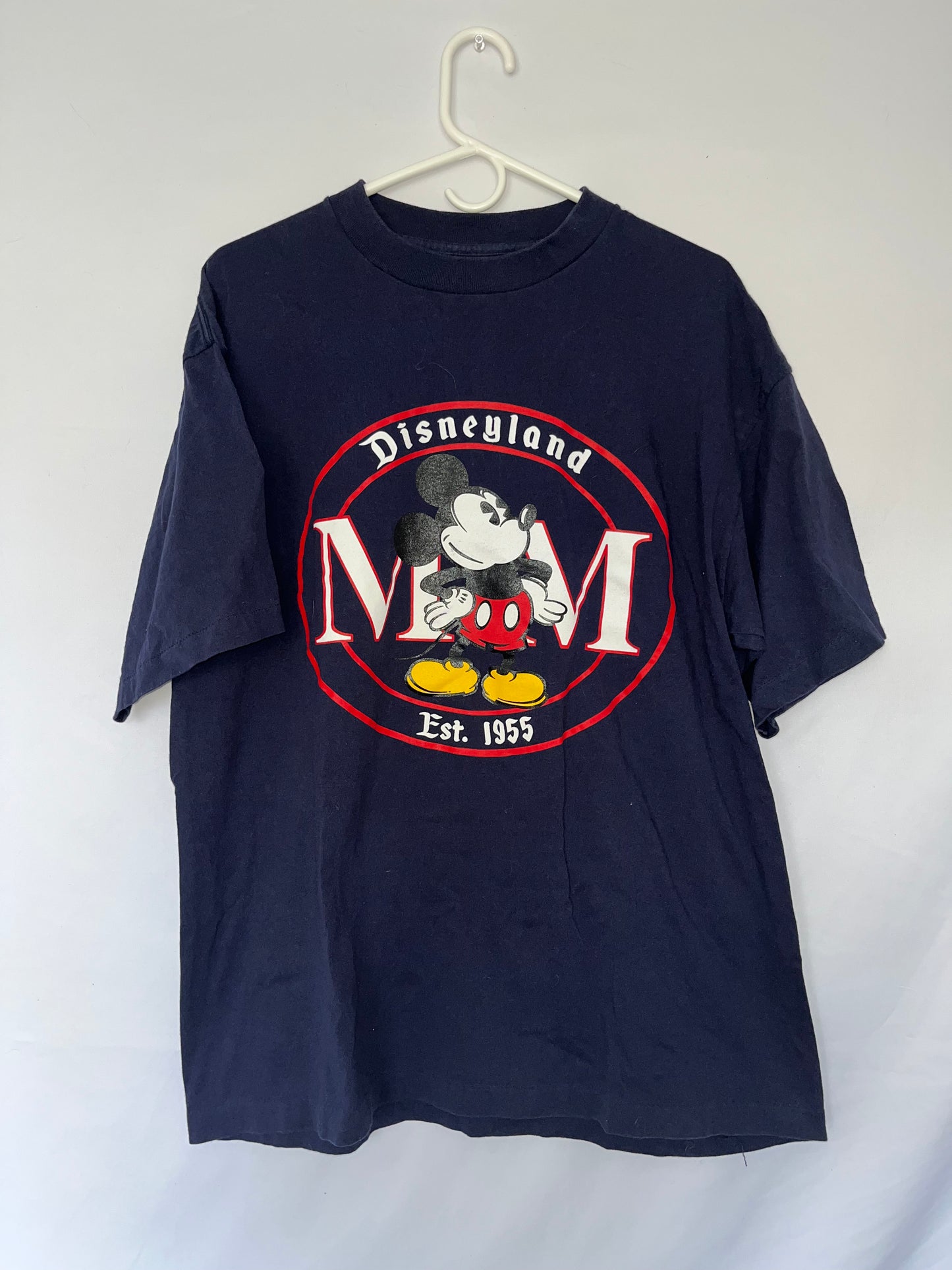 Camiseta de Mickey Mouse de Disneyland de los 90 - Mediana - 21.5" x 29"