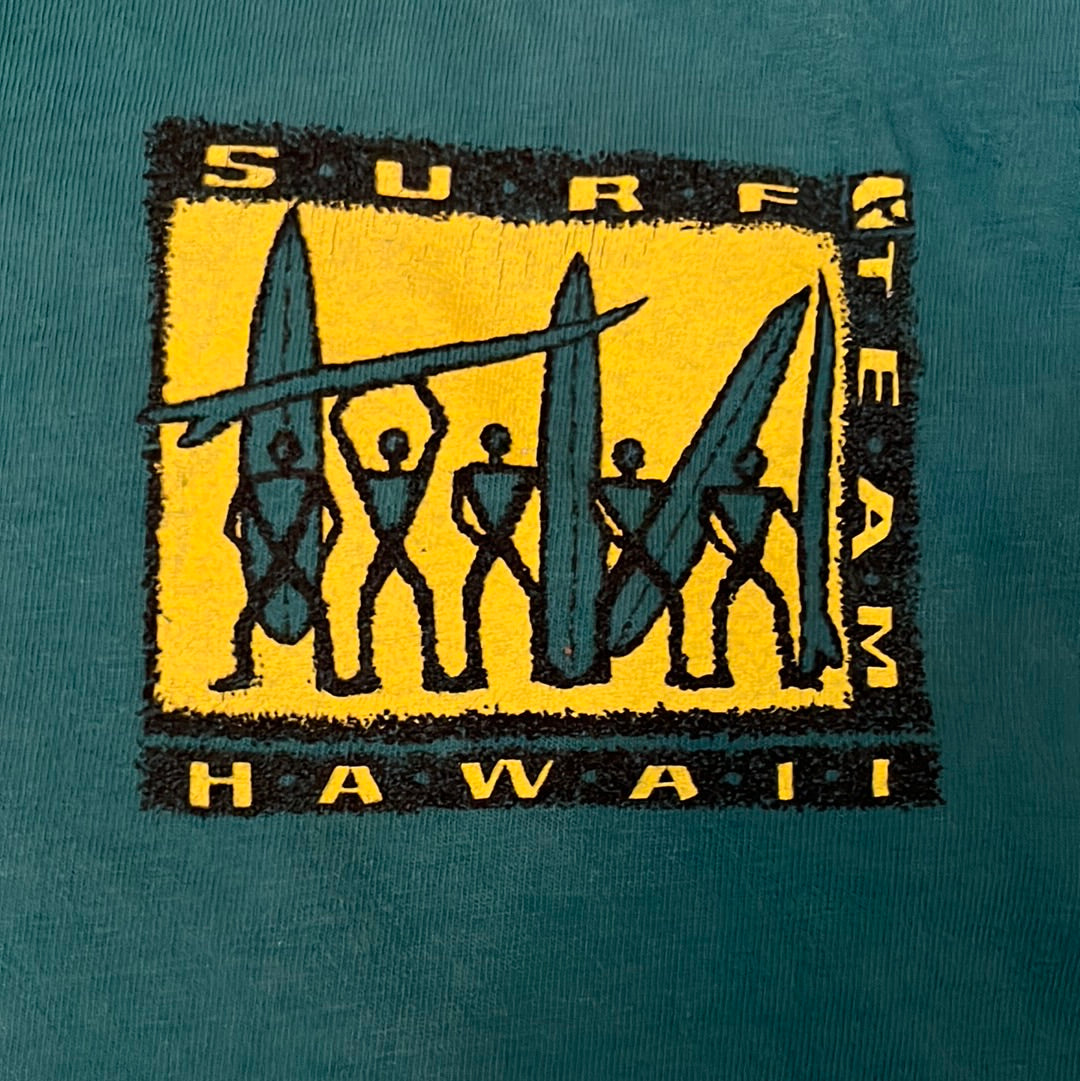 90's Surf Hawaii Tshirt - Medium - 21” x 28”