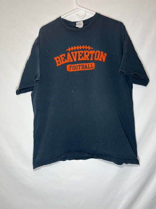 Beaverton Football Tshirt - Large - 22.5” x 27.5”