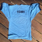 1980's Russell Terri Sorority Ringer Tshirt - M