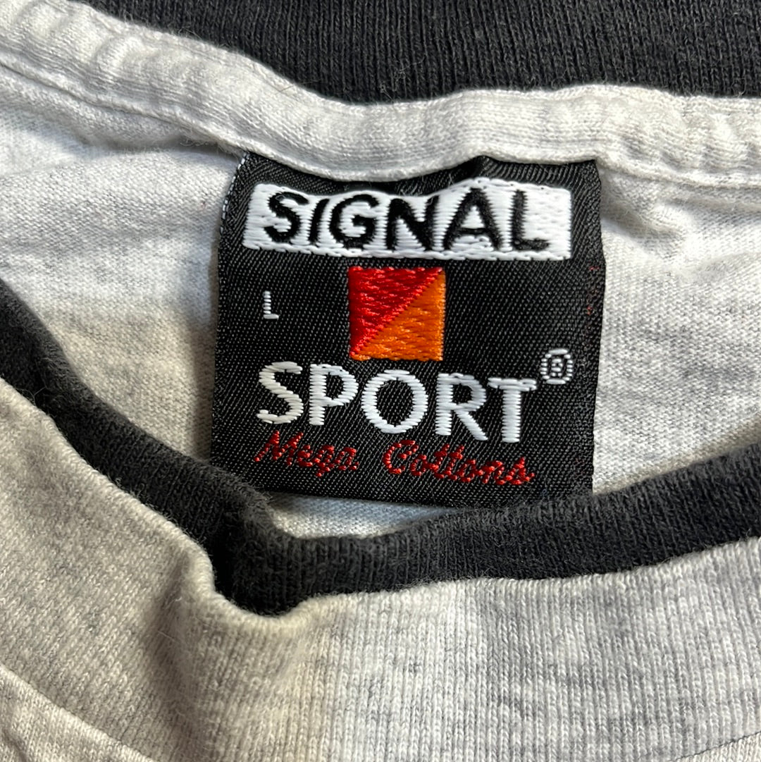 90's Signal Sport Buck Tshirt - Medium - 20.5” x 29”