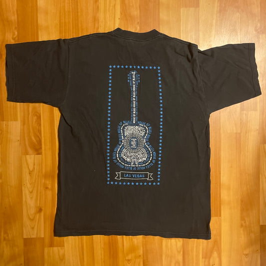 Camiseta de House of Blues Vegas desgastada de los años 2000 - 20" x 26"