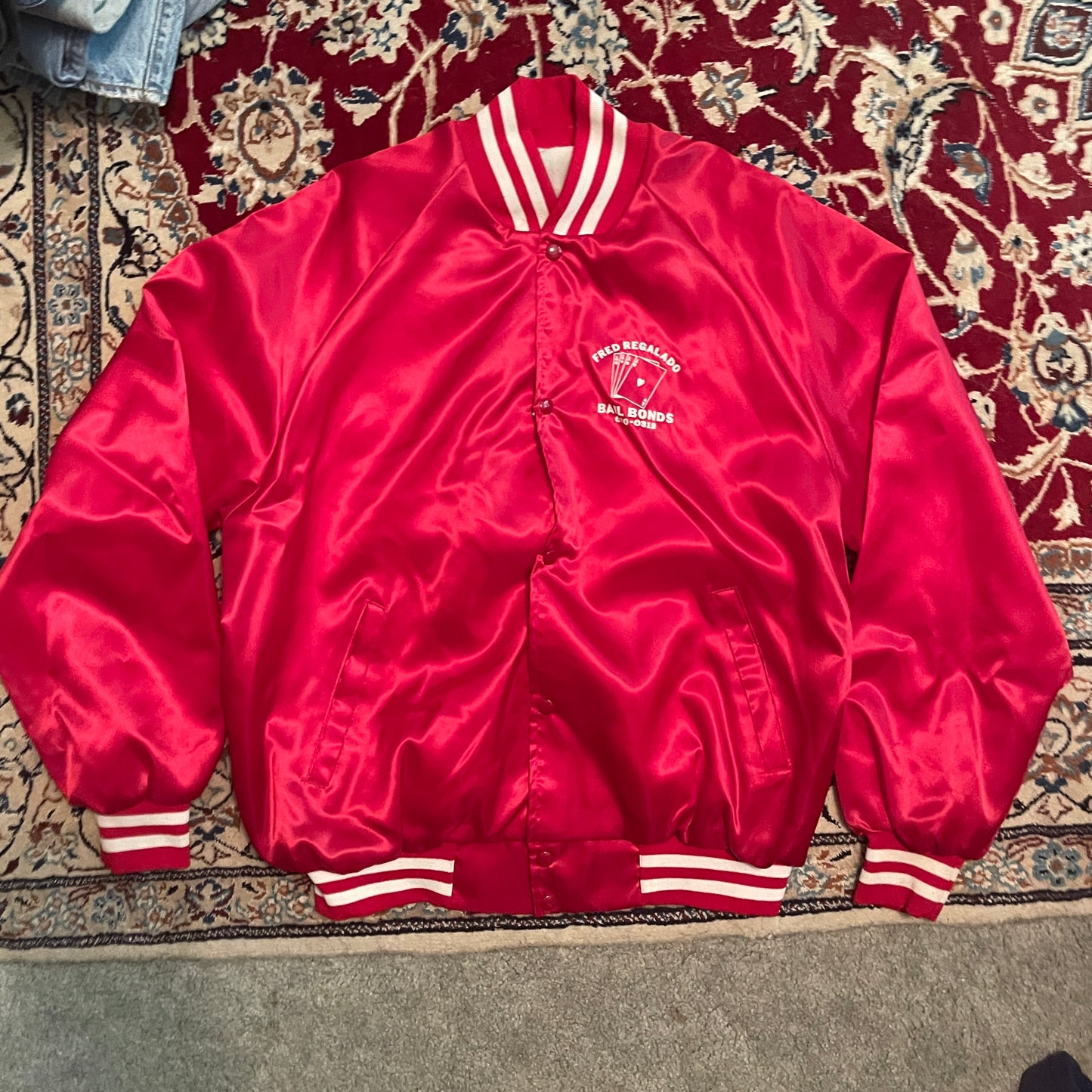 80s Fred Regalado Jacket - XLarge - 25" x 28"