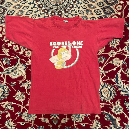 70's Champion Score One for the Gonzo Tshirt - 17" x 22"