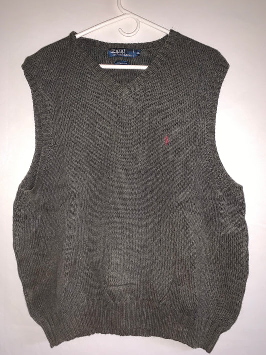 Polo Ralph Lauren 毛衣背心 - 中号 - 21 英寸 x 25.5 英寸