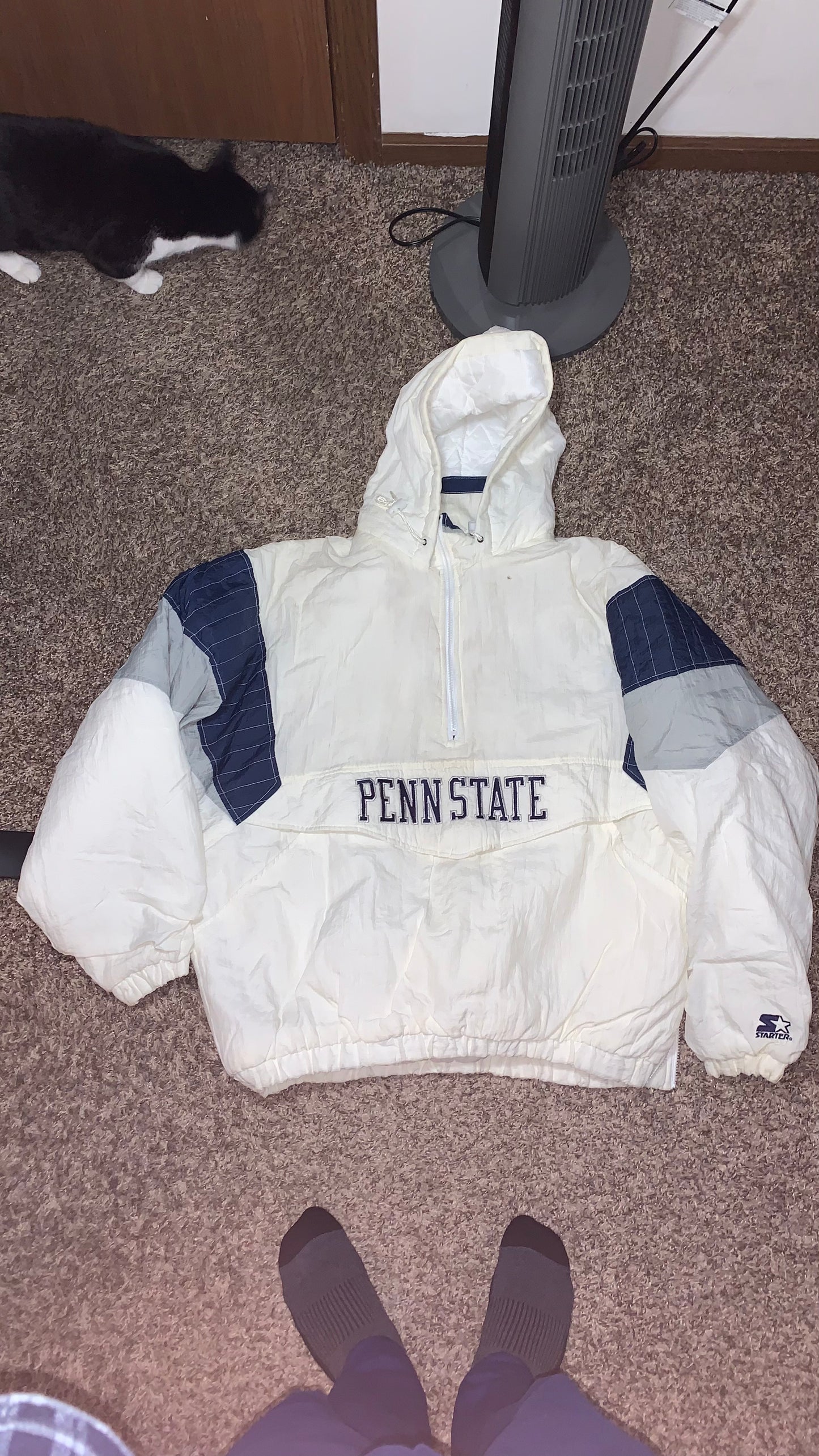 90's Starter Penn State Jacket - XLarge - 31.5” x 28.5”