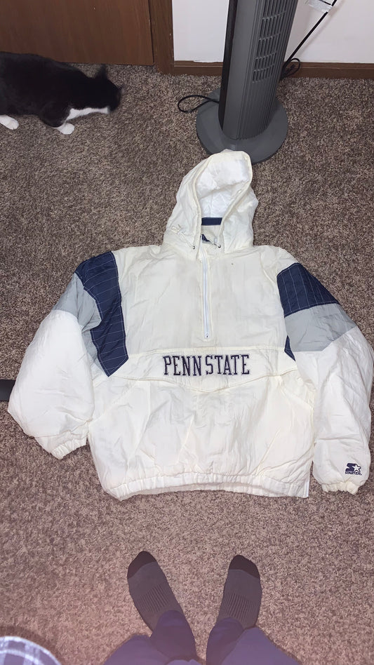 90's Starter Penn State Jacket - XLarge - 31.5” x 28.5”