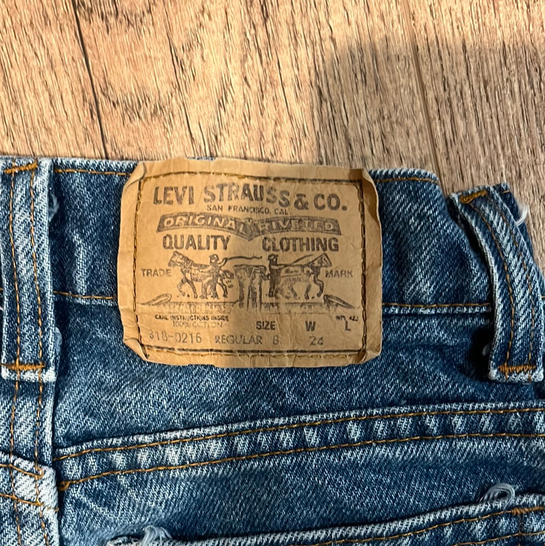 70's Levi Orange Tab Denim - 22” x 19.5”